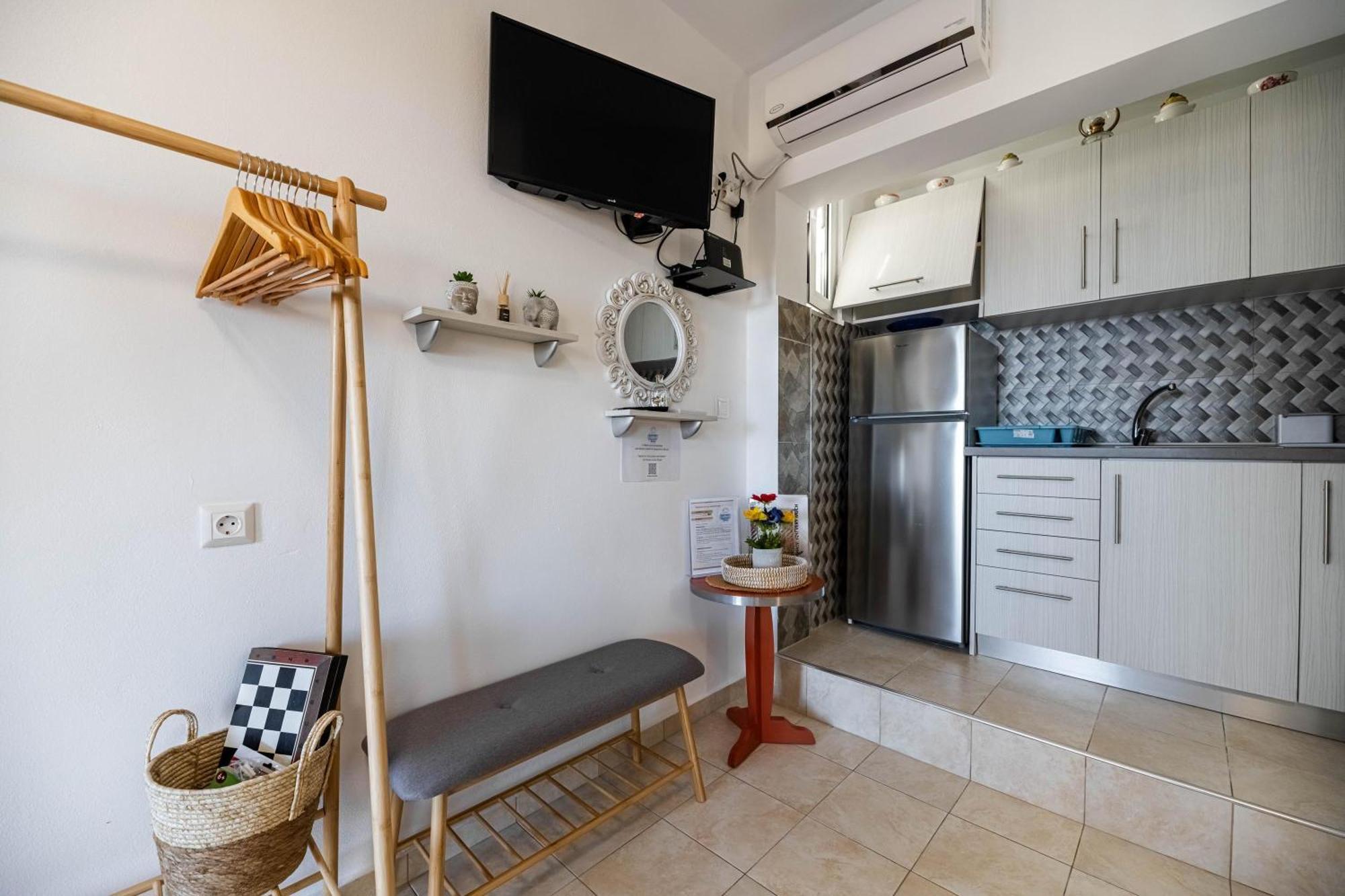 Aperanto Galazio Apartment 阿彻奇洛斯 外观 照片